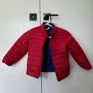 Ralph Lauren P-Layer player puffer jacket reversible size 5 unisex boys